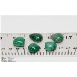 #87-NATURAL GREEN EMERALD GEMSTONE 94CT