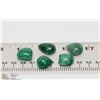 Image 1 : #87-NATURAL GREEN EMERALD GEMSTONE 94CT