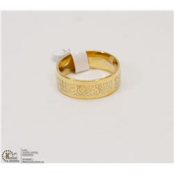 MENS WEDDING STYLE BAND RING SZ 11 JEWELRY