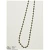 Image 1 : 44) STAINLESS STEEL CHAIN