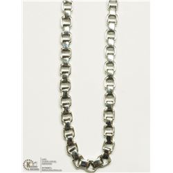 30) STAINLESS STEEL VENETIAN MEN'S NECKLACE
