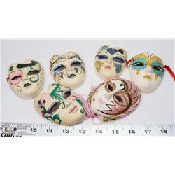 BOX OF SMALL PERRIOT FACES