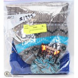 2 PACK OF CHILDS HEAT WAVE TOQUES