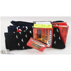 3 PACK MENS HEAT WAVE SOCKS