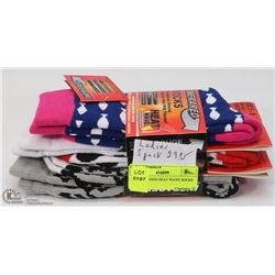 3 PACK LADIES HEAT WAVE SOCKS