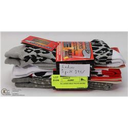 3 PACK LADIES HEAT WAVE SOCKS