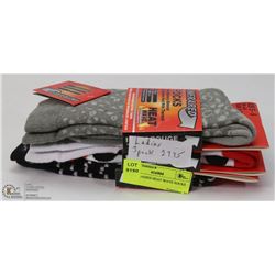 3 PACK LADIES HEAT WAVE SOCKS