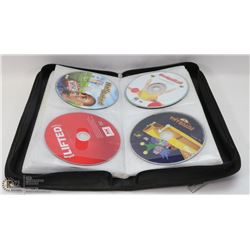 ESTATE  CD CASE FULL OF DIFFERENT  DVD MOVIES