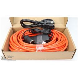 100' CORD WITH ADAPTORS