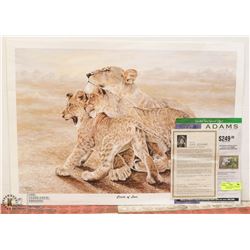 NEW LIMITED EDITION NUMBERED GAIL ADAMS PRINT.