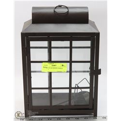 3 TEALIGHT OUTDOOR CANDLE LANTERN