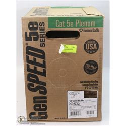 BOX OF 1000FT CAT5E PLENUM WHITE WIRE