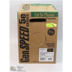 BOX OF 1000FT CAT5E PLENUM GREY WIRE