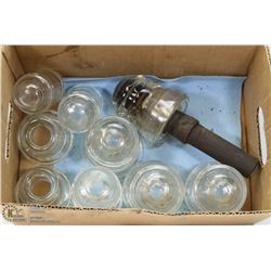 ANTIQUE GLASS POWER CONDUCTORS