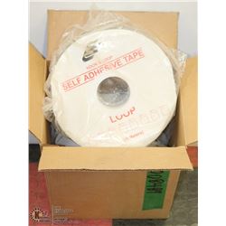 CASE OF SELF ADHESIVE VELCRO