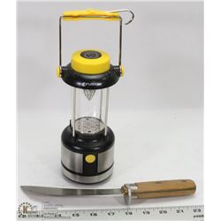 FUSION CAMPING LIGHT WITH COMPASS AND CHOPPING