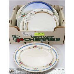 2) 9 SERVING PLATTERS IN DIFFERENT SIZES