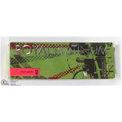 ROYAL PLATINUM COLOGNE FOR MEN NO 62 NEW IN BOX