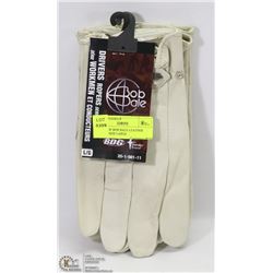 2 PAIRS OF BOB BALE LEATHER GLOVES SIZE LARGE