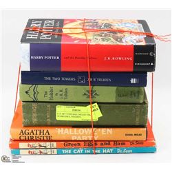 LOT OF 7 VINTAGE COLLECTIBLE BOOKS INCL TOLKIEN,