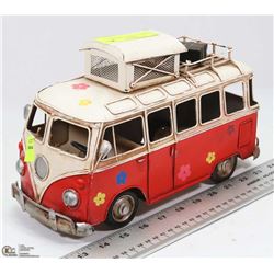 OLD PRESSED STEEL VW HIPPIE VAN.