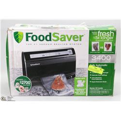 #2-FOODS SAVER 3400 SERIES VACUUM SEALING SYSTEM