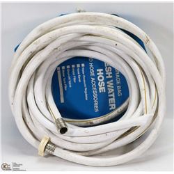 BRITEX RV FRESH WATER HOSE 20FT WHITE.