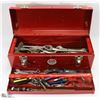 Image 1 : TOOL BOX WITH CONTENTS INCL WRENCHES