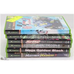 6 XBOX GAMES