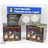 Image 1 : LOT OF NEW 6" SPOTLIGHTS AND ROUND OFFROAD LIGHTS