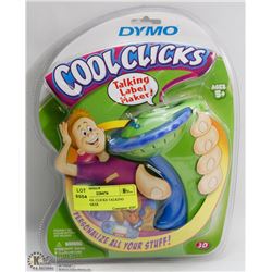 DYMO COOL CLICKS TALKING LABEL MAKER