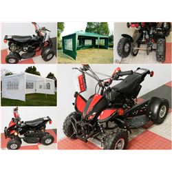 FEATURED ITEMS: NEW MINI QUAD AND NEW EVENT TENTS!