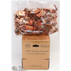 ELIT BOHEM MILK CHOCOLATE HAZELNUT 1000G BOX OF