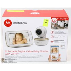 NEW MOTOROLA 5" PORTABLE DIGITAL VIDEO BABY
