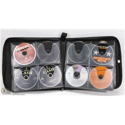 CD BINDER FILLED WITH POP, COUNTRY MUSIC