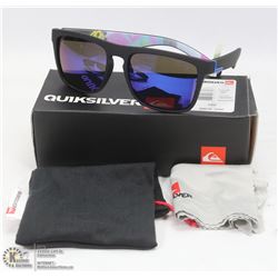 PAIR OF NEW QUICKSILVER SUNGLASSES W/RETAIL BOX