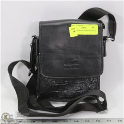 LACOSTE BLACK PURSE/HANDBAG