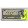 Image 1 : 1954 CANADIAN $20.00 DEVILS FACE BILL.