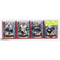 LOT OF 4 ARTIFACTS HOCKEY CARDS INCL SIDNEY CROSBY