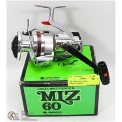 NEW SHIMANO LARGE CAPACITY SURF REEL MIZ60.