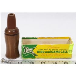 LOHMAN HANDMADE BIRD & GAME CALL