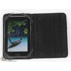 SAMSUNG 7" TABLET WITH DESIGNER CASE