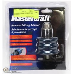 NEW MASTERCRAFT HAMMER DRILL ADAPTOR