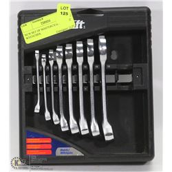 NEW SET OF MASTERCRAFT METRIC WRENCHES.