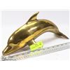 Image 1 : LARGE BRASS DOLPHIN.