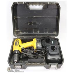 DEWALT DW959 1/2" CORDLESS DRILL/DRIVER W/CASE, 2