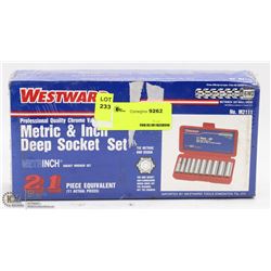 WESTWARD DEEP 21PCS SOCKET SET