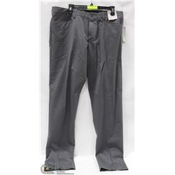 MENS GREY DRESS PANTS BY TRISTAN. SIZE 36, MADE IN