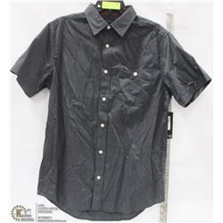 HURLEY MENS SHORT SLEEVE DRESS SHIRT SIZE LARGE