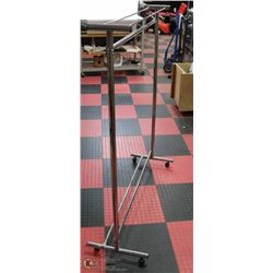 CHROME CLOTHES RACK